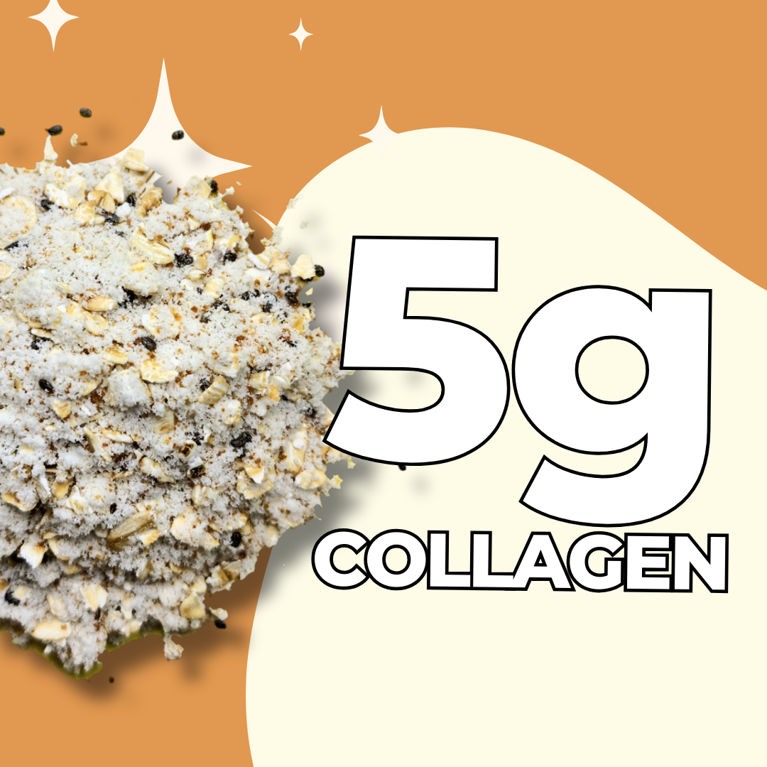 22g protein in a creamy whey + collagen base because some of us still enjoy dairy.