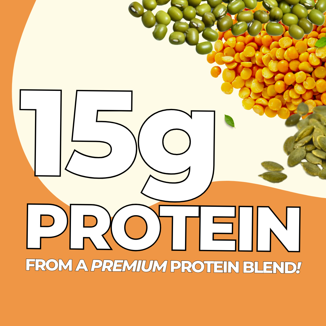 Your day will be 20% better when they start with a cinnamon roll. It's science. 15g Protein, it's got that natural thing going on (just like our banana proats), just in time for sweater weather.