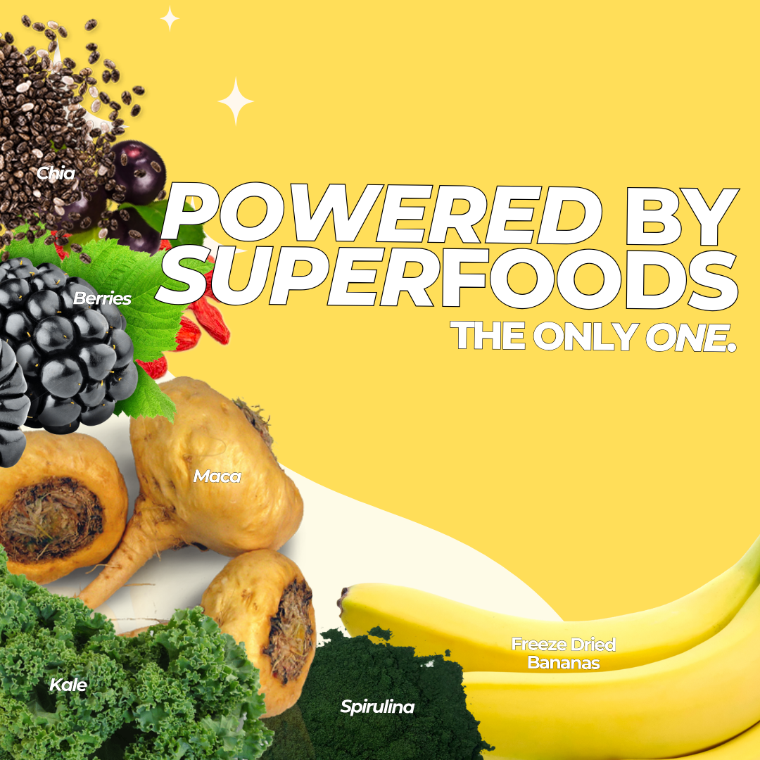 Is it banana bread? Is it a banana cream pie? Not sure, but this has to be the first time you've tried it in protein oats. Busy professional? Fitness enthusiast? Health junkie? Or just looking to try plant based? Kickstart your day with 15g of protein from oats, chia seeds, plant protein and vitamins & minerals from freeze dried fruits, veggies & superfoods. A Healthy Breakfast Delivered to your door, just add milk.