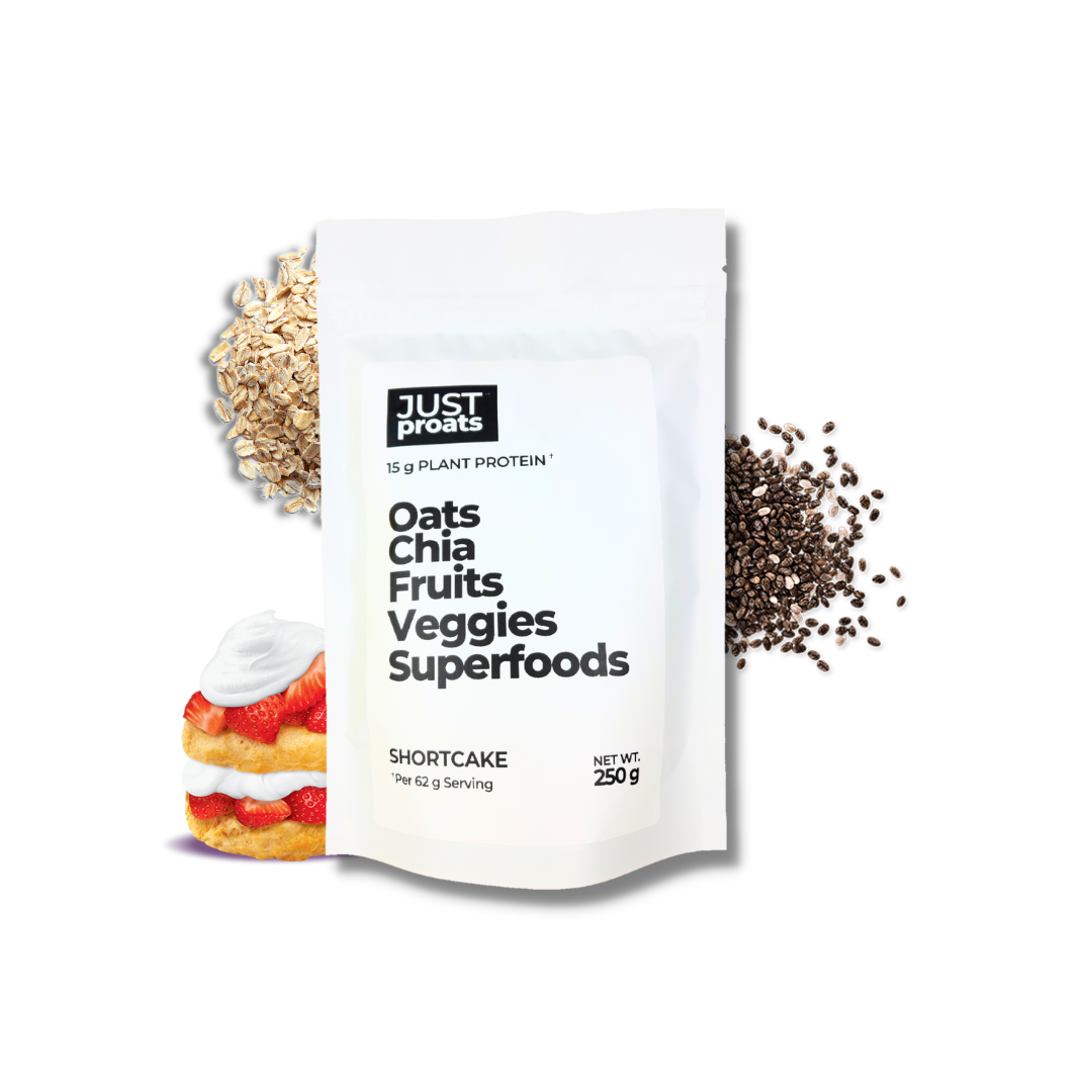 Busy professional? Fitness enthusiast? Health junkie? Or just looking to try plant based? Kickstart your day with 15g of protein from oats, chia seeds, plant protein and vitamins & minerals from freeze dried fruits, veggies & superfoods. A Healthy Breakfast Delivered to your door, just add milk.