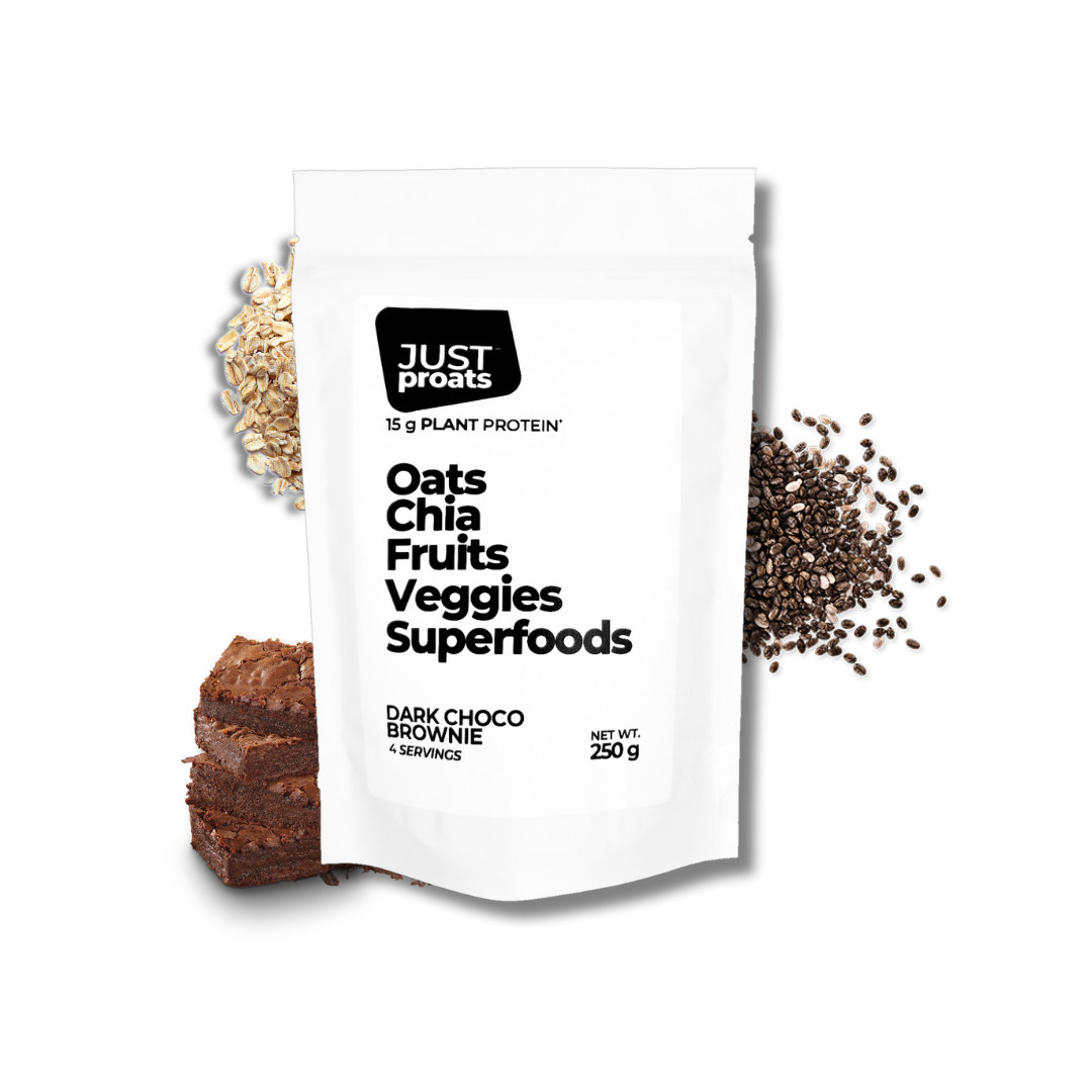 You know that feeling when something has too much chocolate? Yeah, neither do we. Busy professional? Fitness enthusiast? Health junkie? Or just looking to try plant based? Kickstart your day with 15g of protein from oats, chia seeds, plant protein and vitamins & minerals from freeze dried fruits, veggies & superfoods. A Healthy Breakfast Delivered to your door, just add milk.