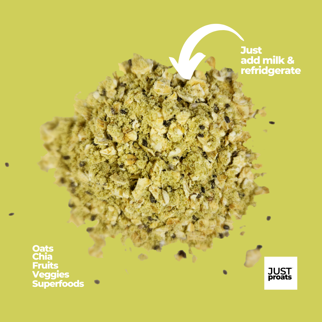 Start your day with some next-level oats and get your matcha fix.