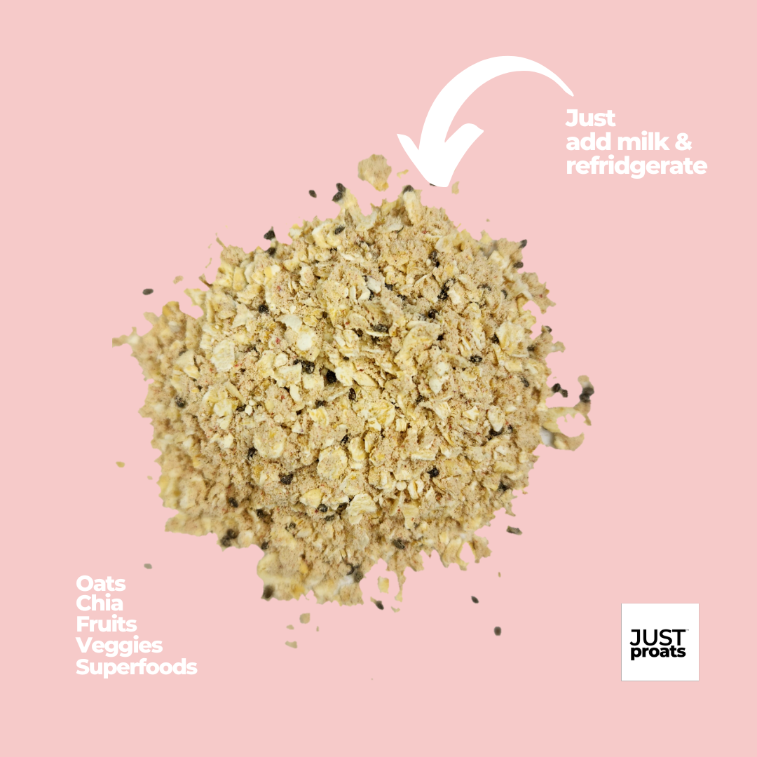 Busy professional? Fitness enthusiast? Health junkie? Or just looking to try plant based? Kickstart your day with 15g of protein from oats, chia seeds, plant protein and vitamins & minerals from freeze dried fruits, veggies & superfoods. A Healthy Breakfast Delivered to your door, just add milk.