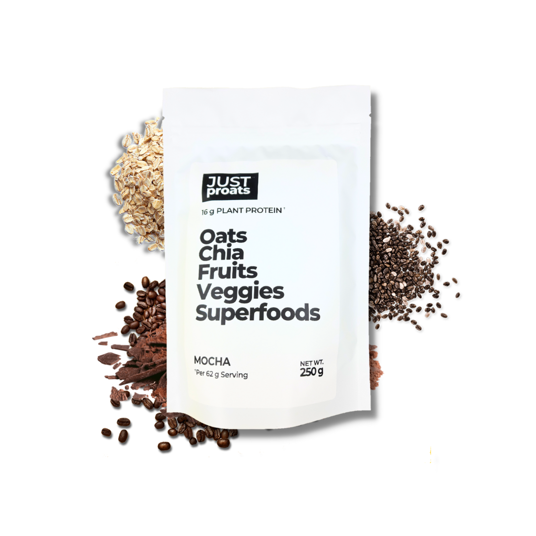 Busy professional? Fitness enthusiast? Health junkie? Or just looking to try plant based? Kickstart your day with 15g of protein from oats, chia seeds, plant protein and vitamins & minerals from freeze dried fruits, veggies & superfoods. A Healthy Breakfast Delivered to your door, just add milk.