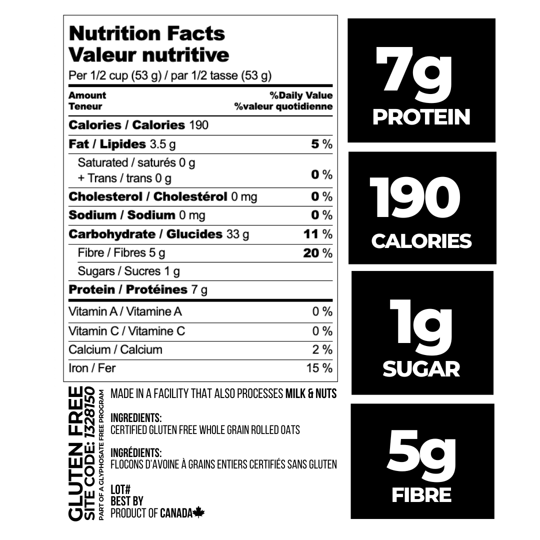 Just Oats (5lbs)
