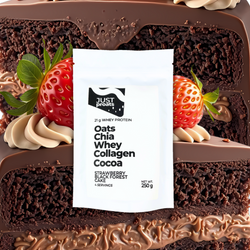 Strawberry Black Forest Cake