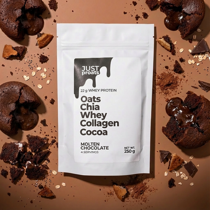 Molten Chocolate Proats overnight oats