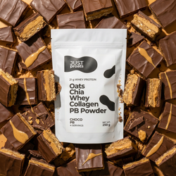 Chocolate peanut butter overnight oats by proats