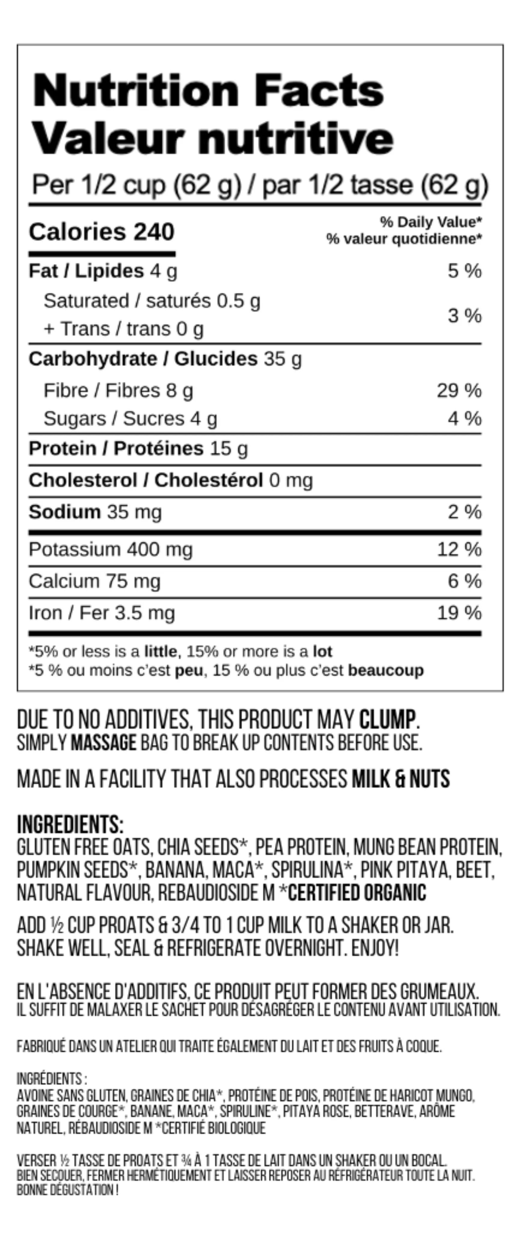 Banana Cream Pie Nutrition Facts